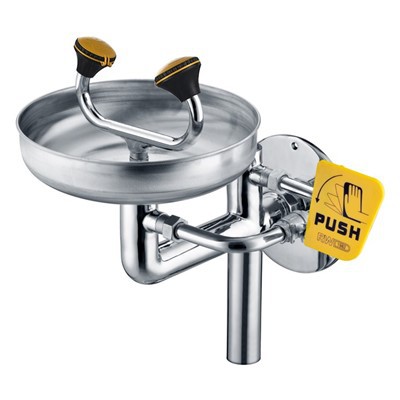 Pancuran dan Pencuci Mata yang Terpasang di Dinding